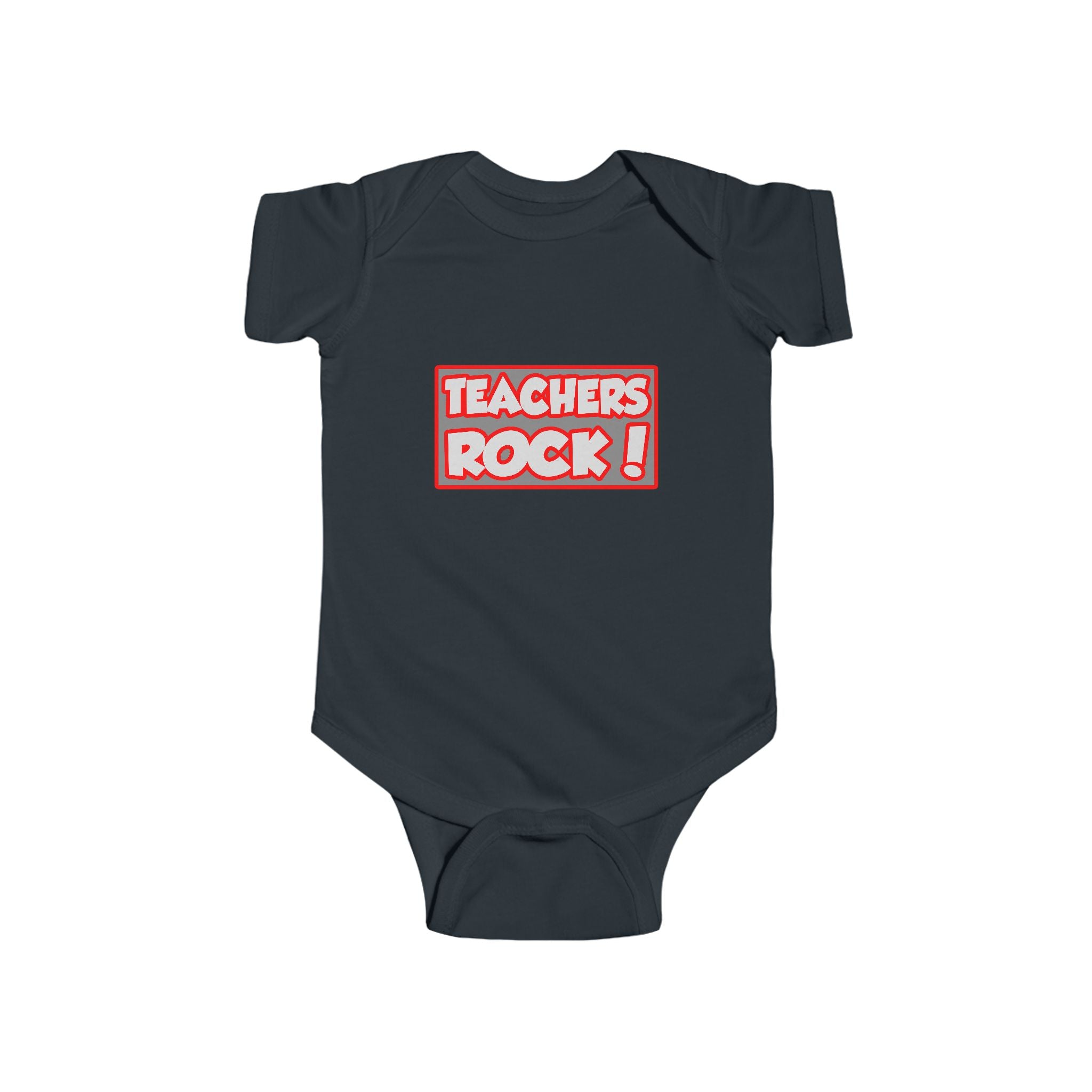 Teachers Rock! - Infant Fine Jersey Bodysuit