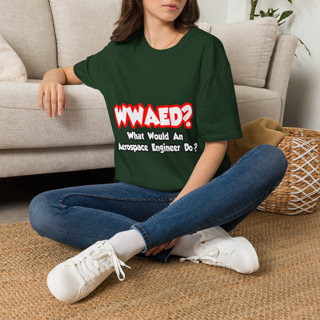 WWAED...What Would an Aerospace Engineer Do - Unisex Softstyle T-Shirt
