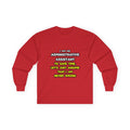 Funny Administrative Assistant T Shirts - Unisex Ultra Cotton Long Sleeve Tee