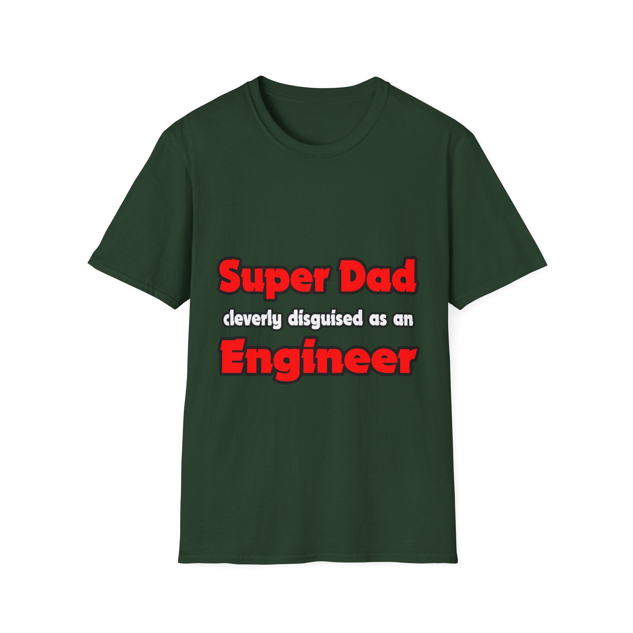 Super Dad ... Engineer - Unisex Softstyle T-Shirt