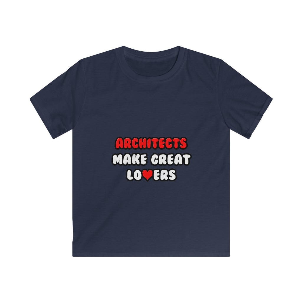 Architects Make Great Lovers - Kids Softstyle Tee