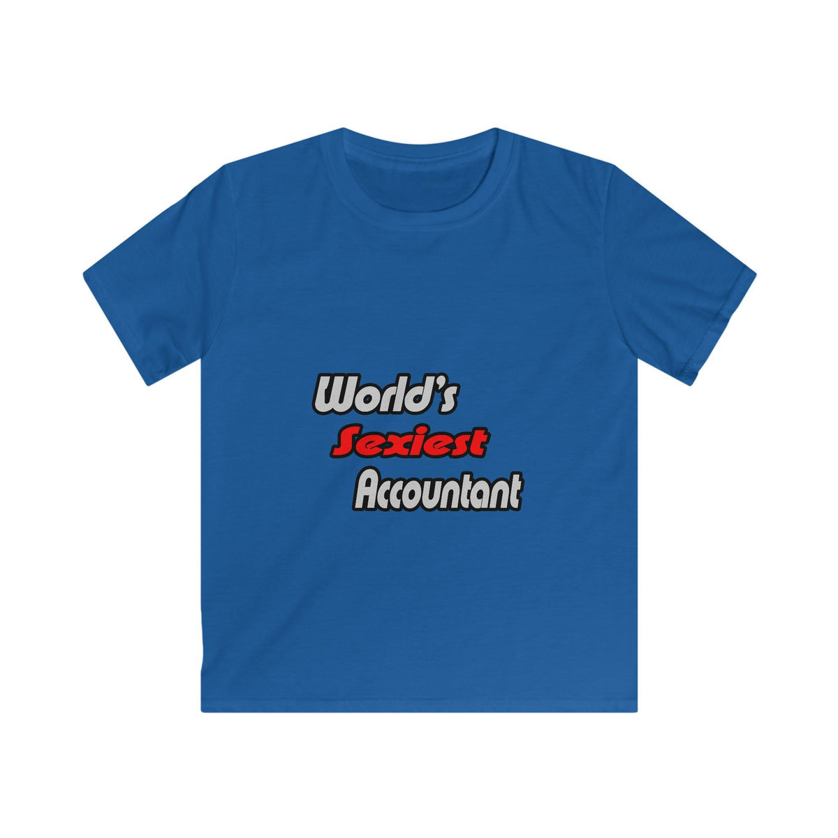 World's Sexiest Accountant - Kids Softstyle Tee