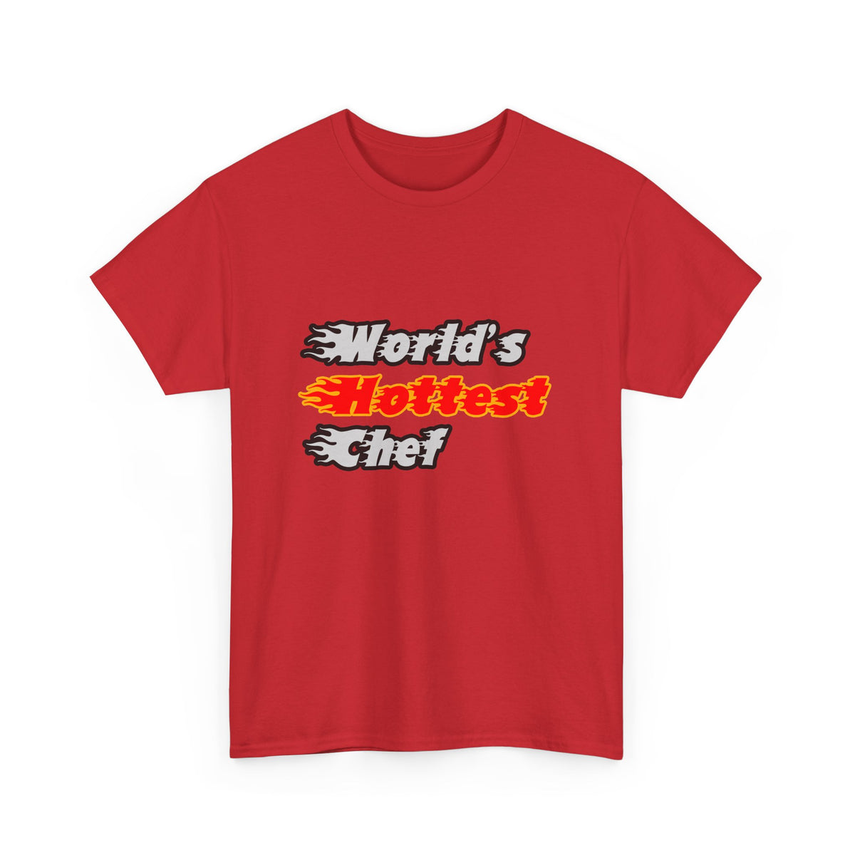 World's Hottest Chef - Unisex Heavy Cotton Tee