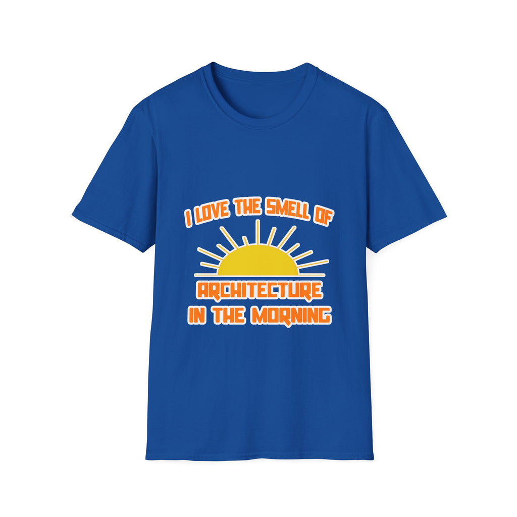 Smell of Architecture in the Morning - Unisex Softstyle T-Shirt