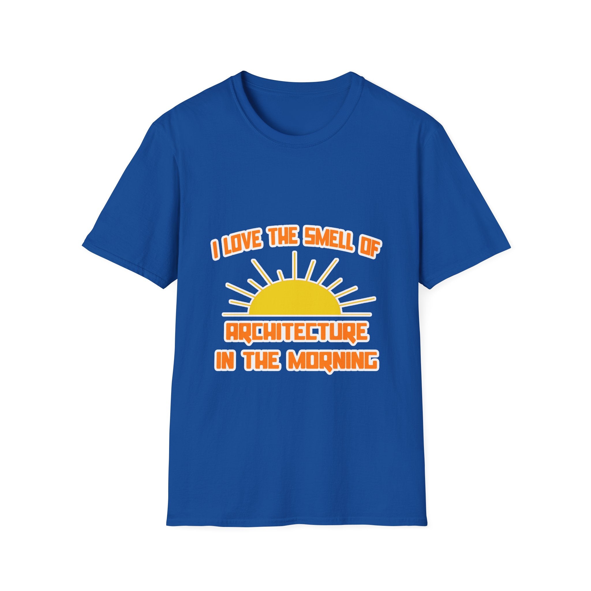 Smell of Architecture in the Morning - Unisex Softstyle T-Shirt