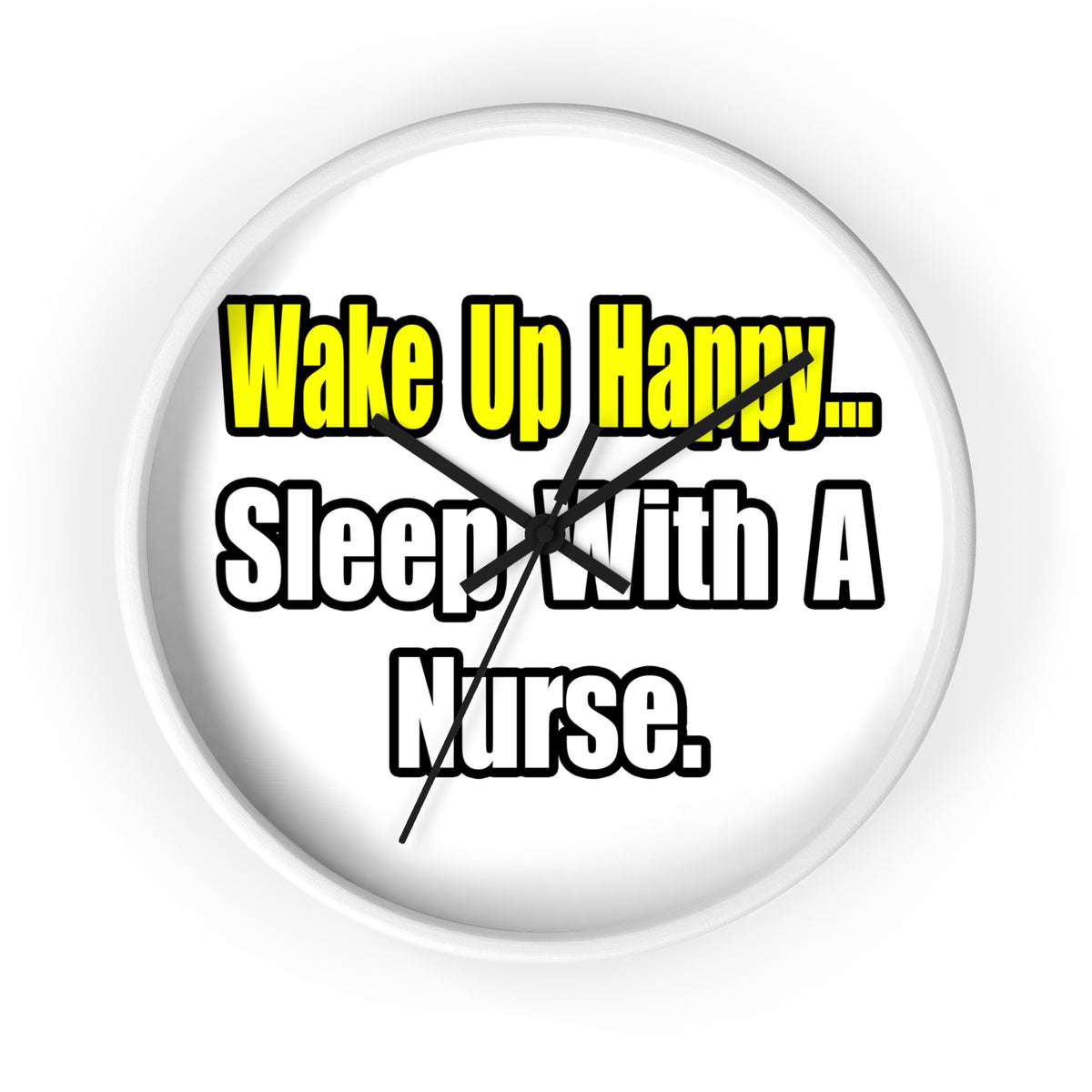 Sleep With a Nurse - Wall Clock
