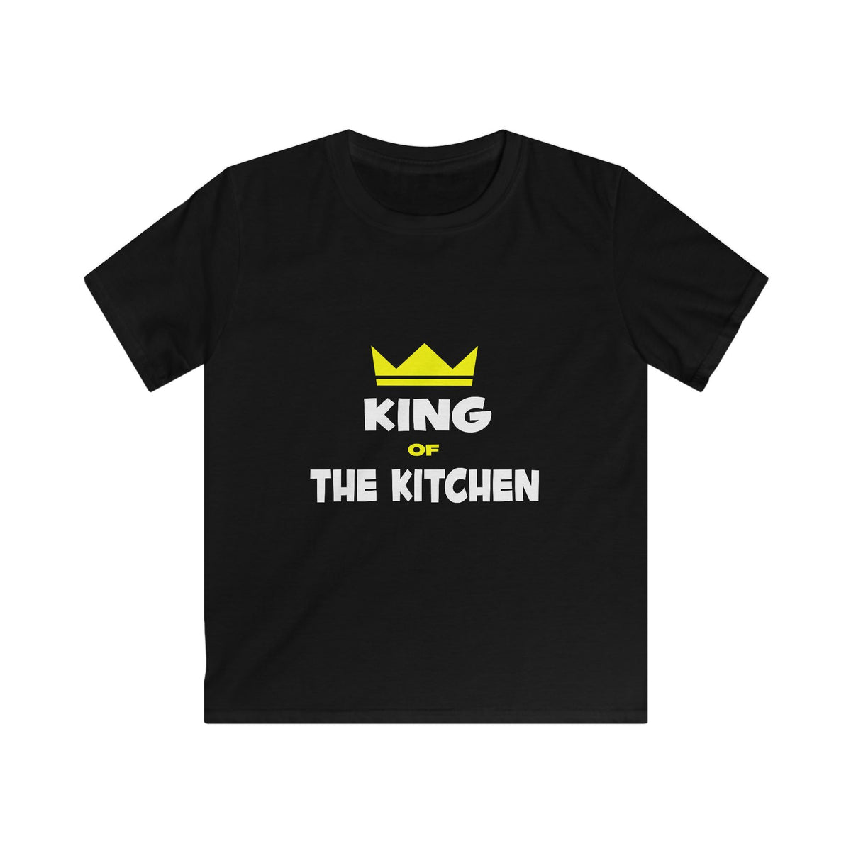 King of the Kitchen - Kids Softstyle Tee