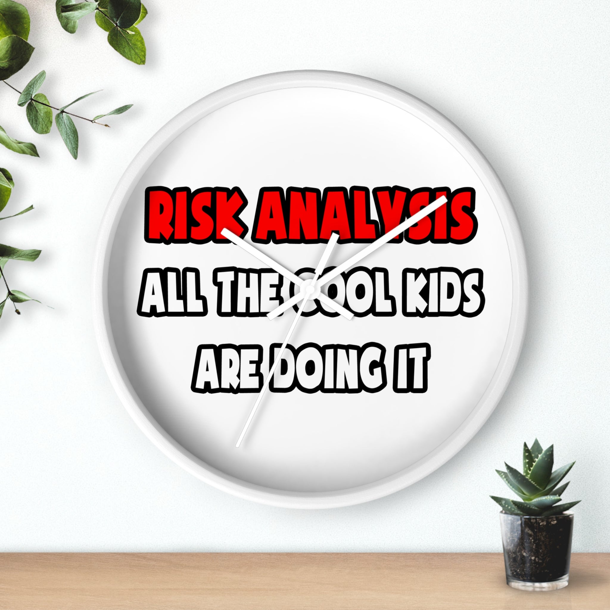 Funny Actuary Shirts and Gifts - Wall Clock
