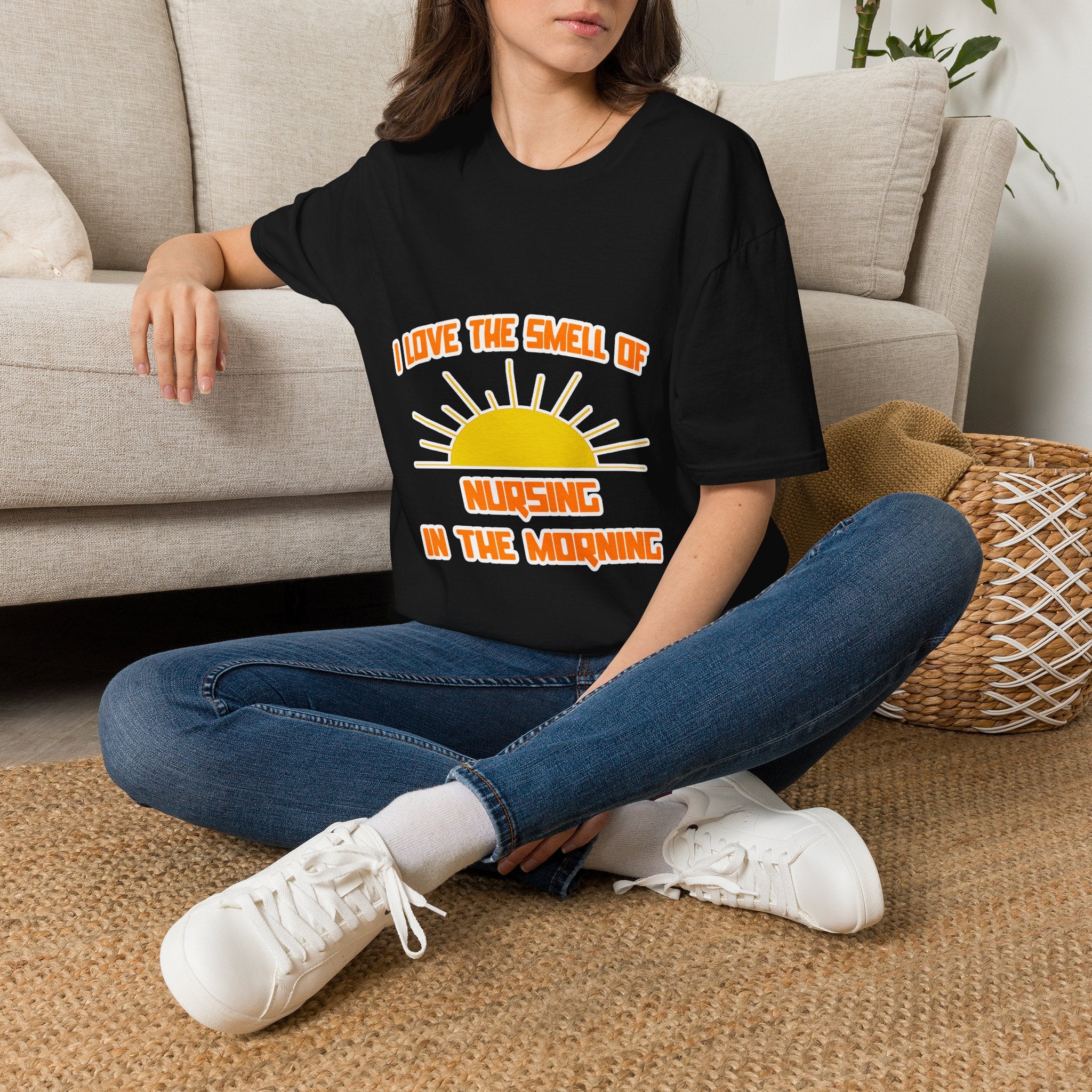 Smell of Nursing in the Morning - Unisex Softstyle T-Shirt