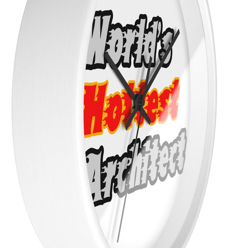World's Hottest Architect - Wall Clock