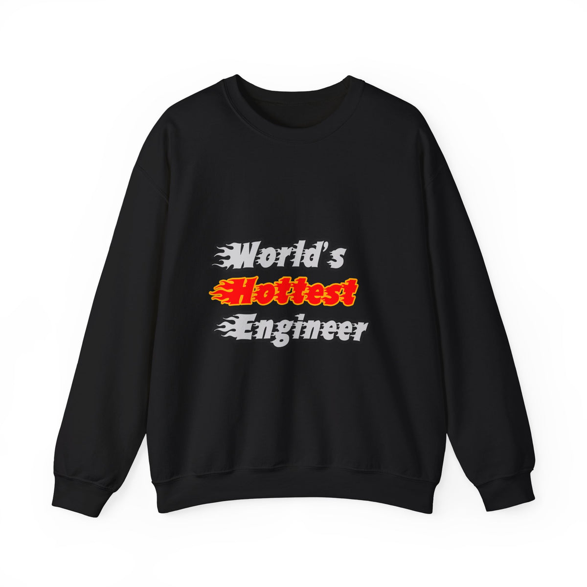 World's Hottest Engineer - Unisex Heavy Blend™ Crewneck Sweatshirt