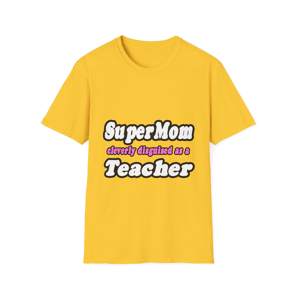 supermom teacher - Unisex Softstyle T-Shirt