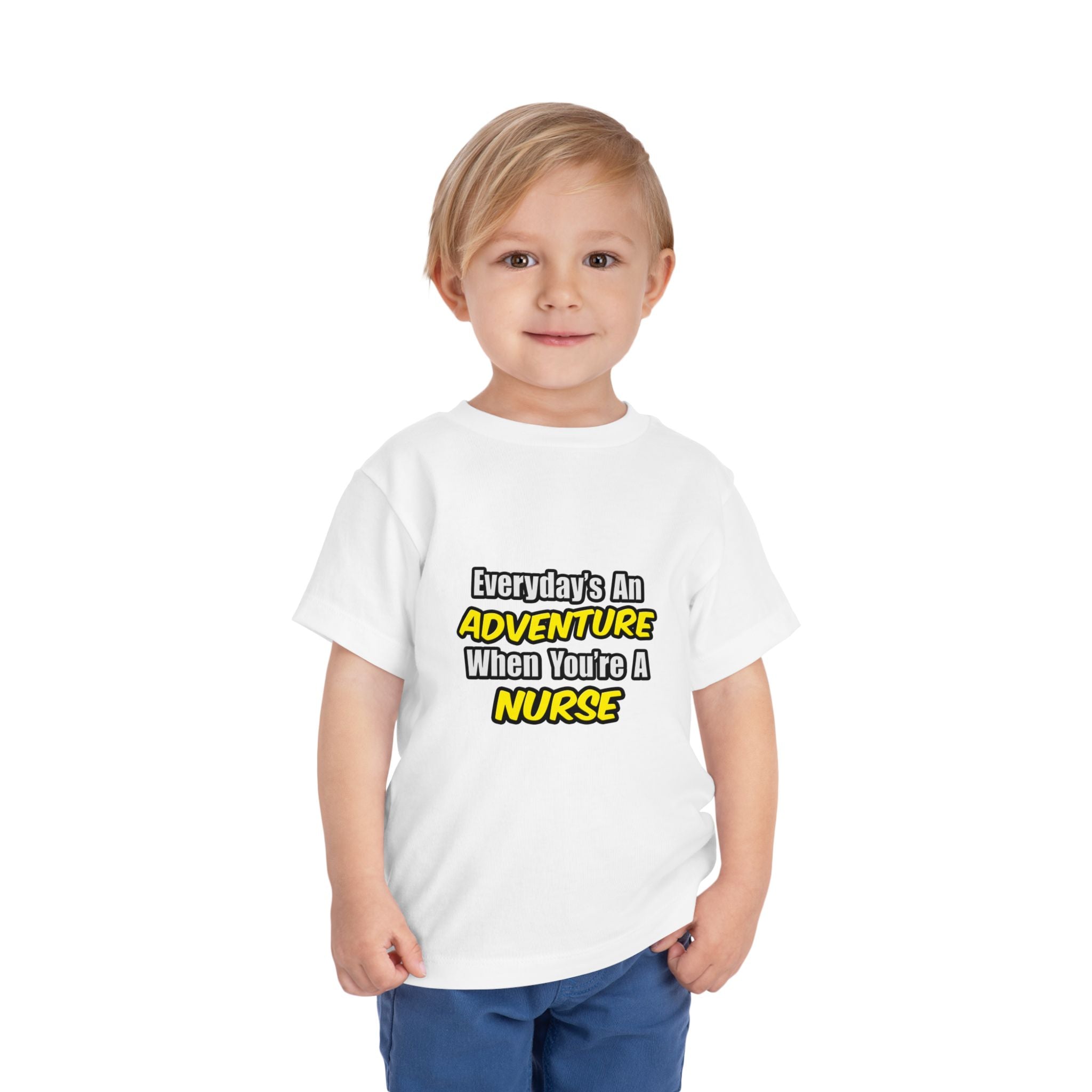 Everyday's An Adventure...Nurse - Toddler Short Sleeve Tee