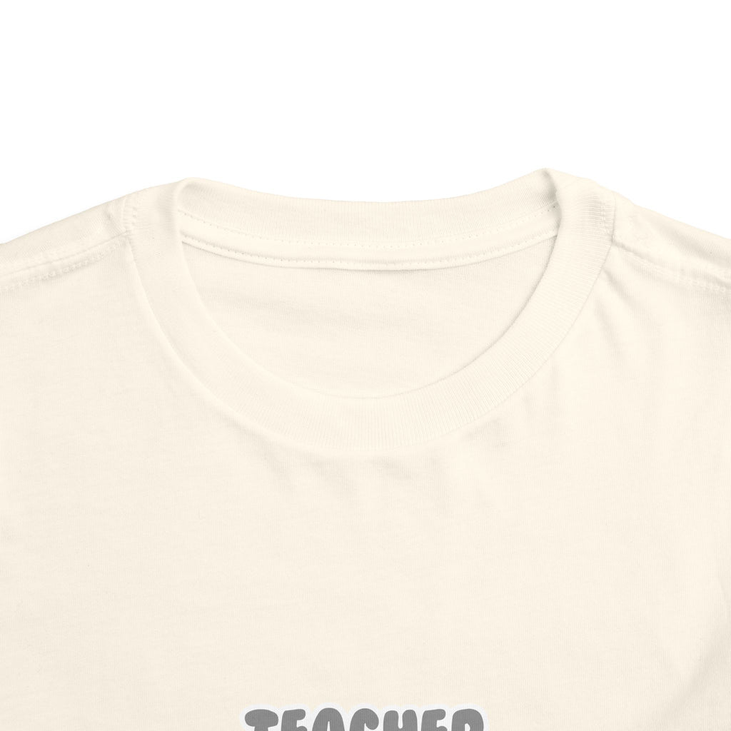 Teacher ... Will Work For Ice Cream - Toddler Short Sleeve Tee
