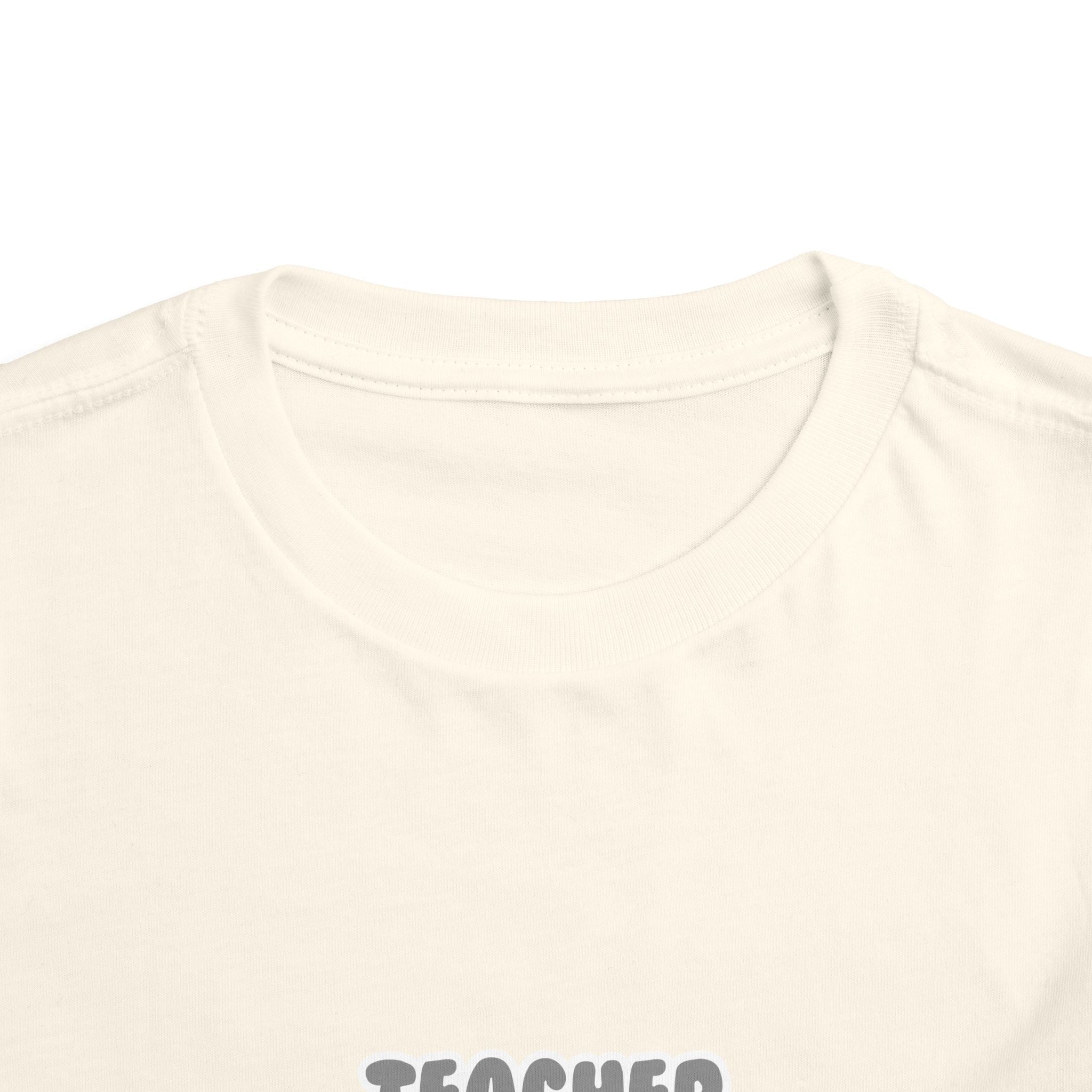 Teacher ... Will Work For Ice Cream - Toddler Short Sleeve Tee