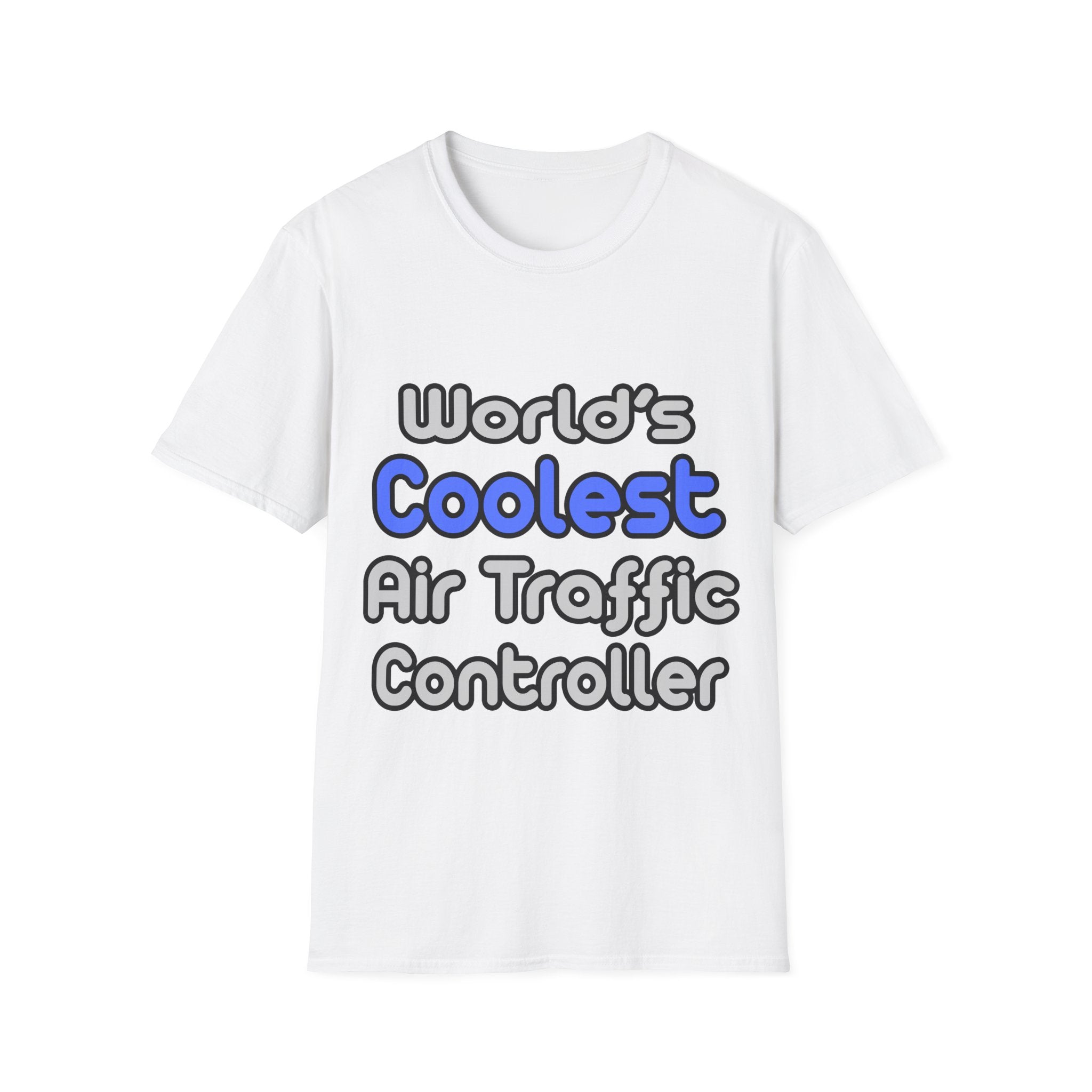 World's Coolest Air Traffic Controller - Unisex Softstyle T-Shirt