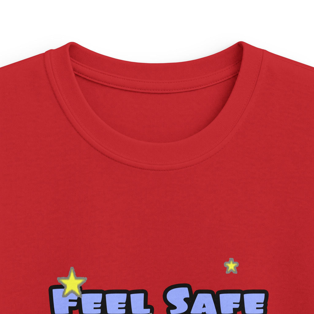 Feel Safe At Night...Sleep With a Firefighter - Kids Softstyle Tee