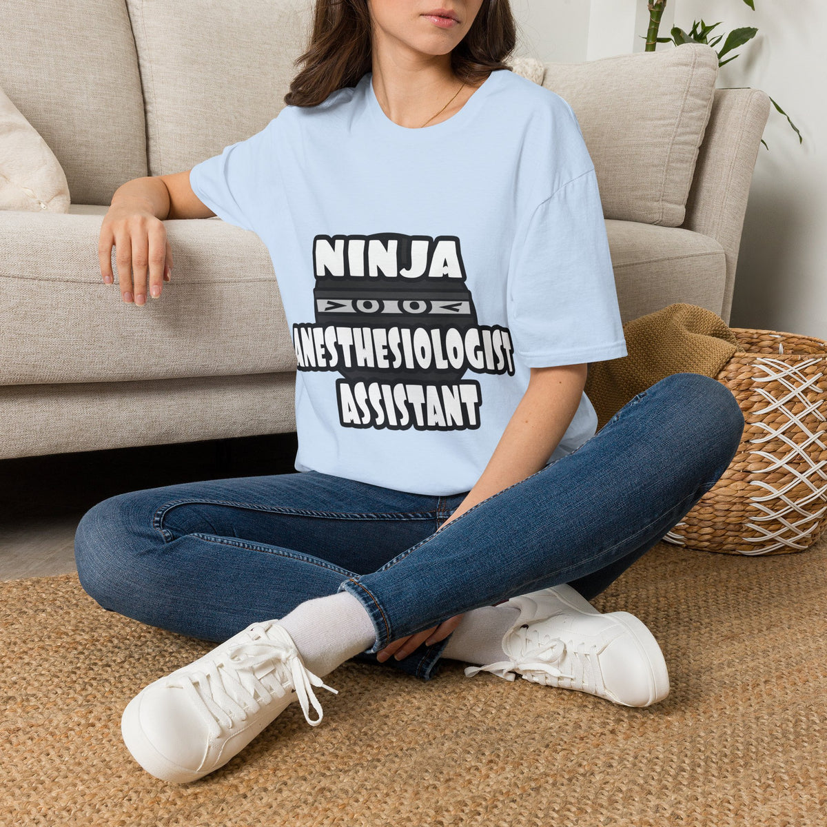 Ninja Anesthesiologist Assistant - Unisex Softstyle T-Shirt