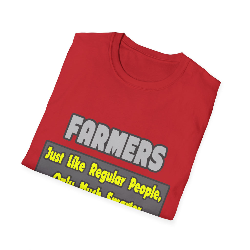 Farmers...Smarter - Unisex Softstyle T-Shirt