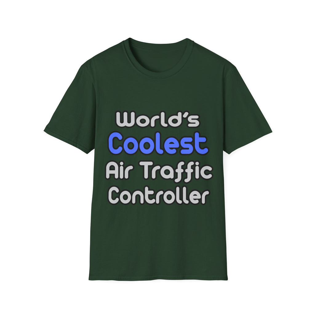World's Coolest Air Traffic Controller - Unisex Softstyle T-Shirt