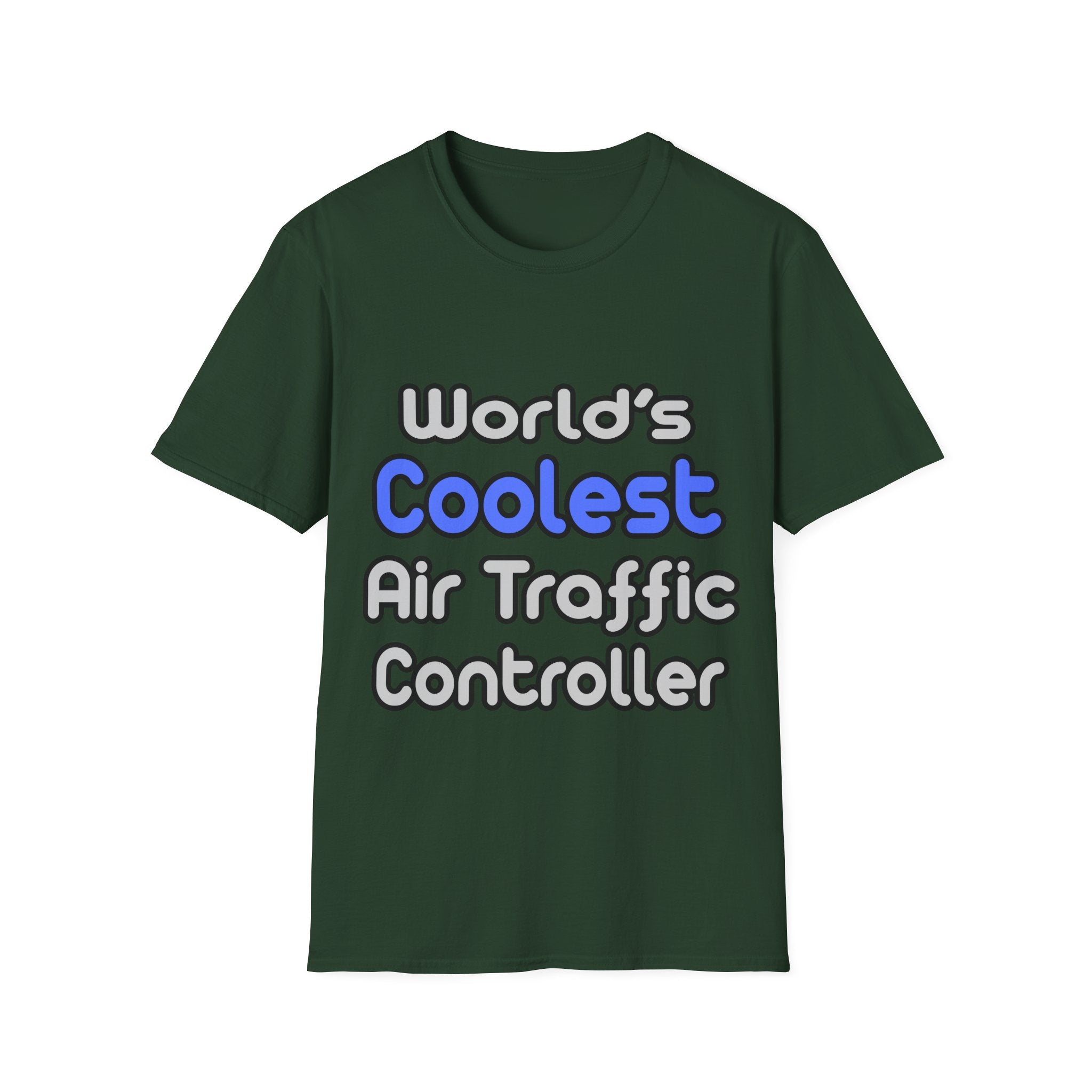 World's Coolest Air Traffic Controller - Unisex Softstyle T-Shirt