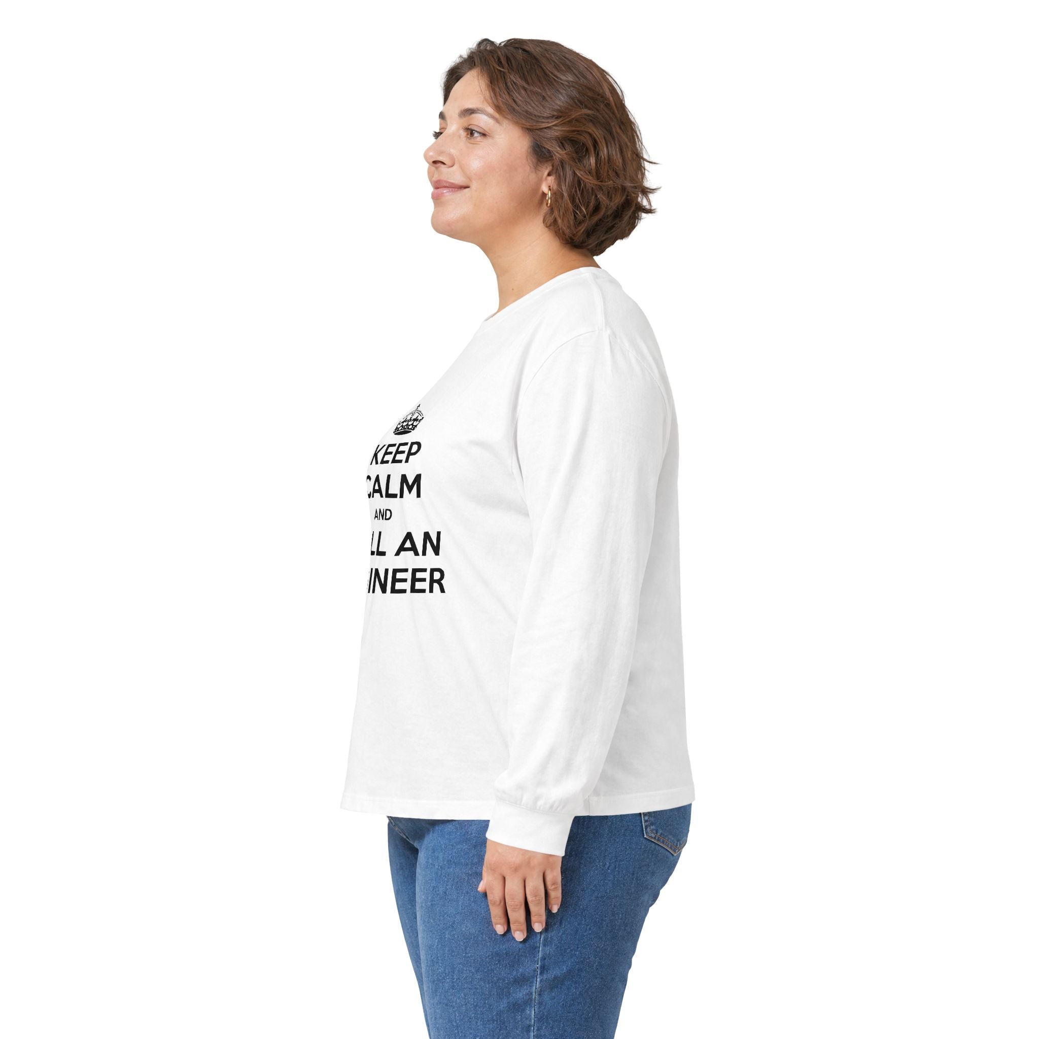 Keep Calm and Call an Engineer - Unisex Ultra Cotton Long Sleeve Tee