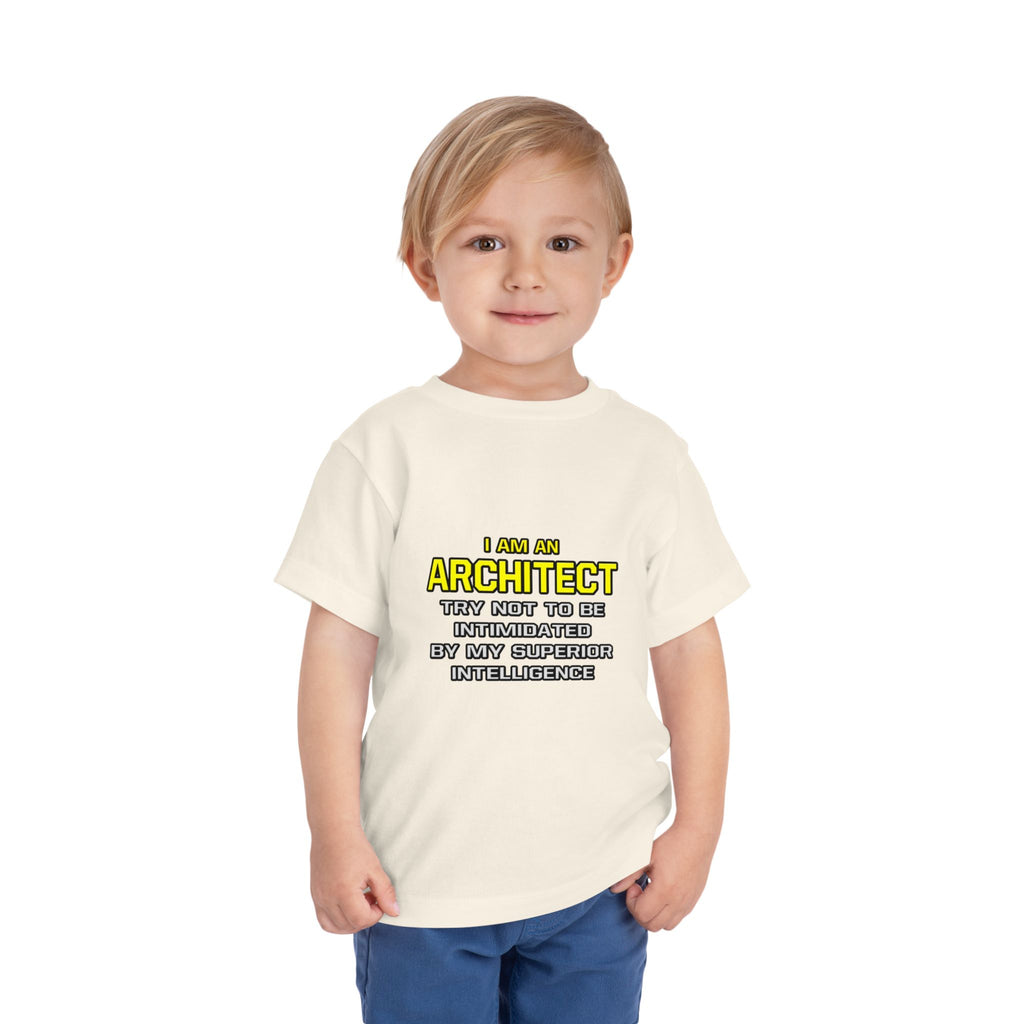 Architect...Superior Intelligence - Toddler Short Sleeve Tee