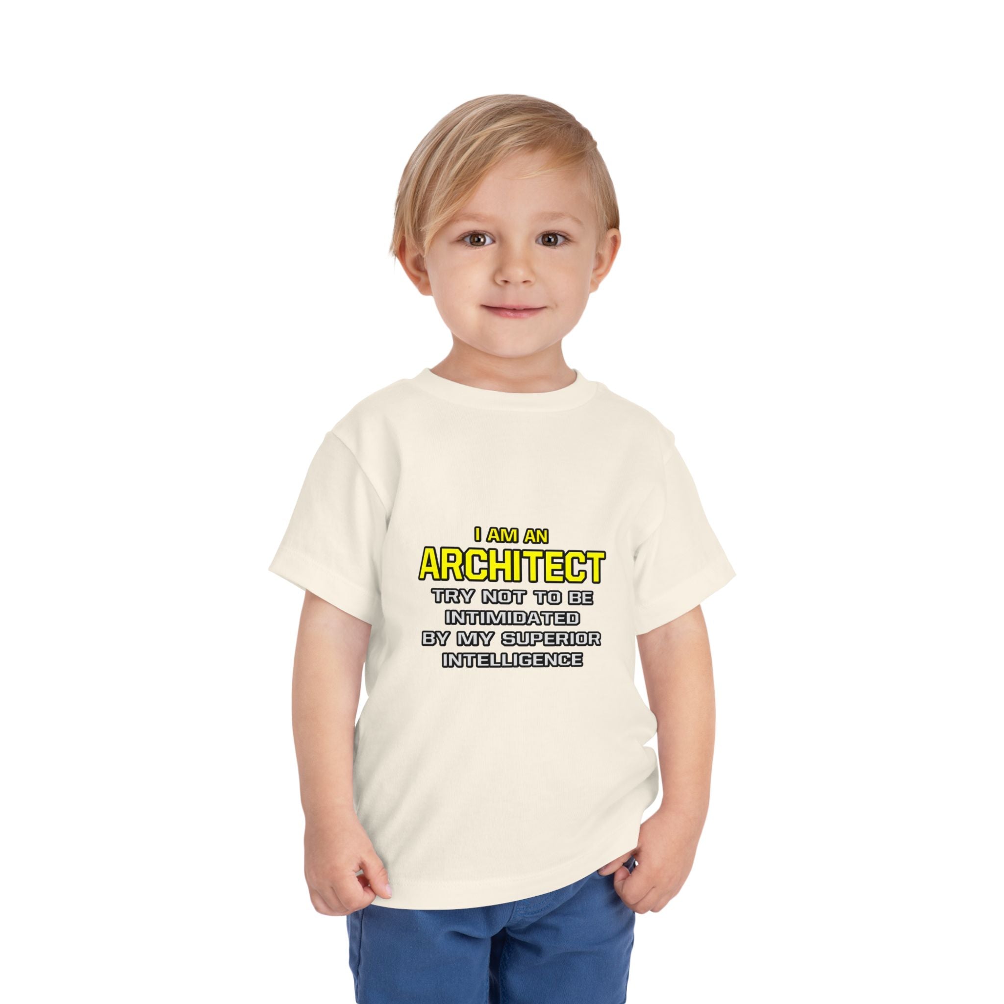 Architect...Superior Intelligence - Toddler Short Sleeve Tee