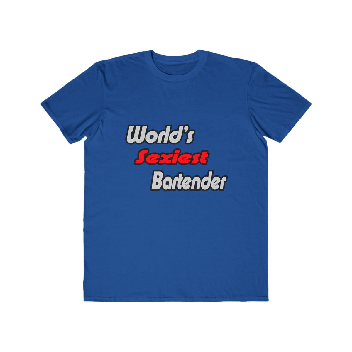 World's Sexiest Bartender - Men's Lightweight Fashion Tee