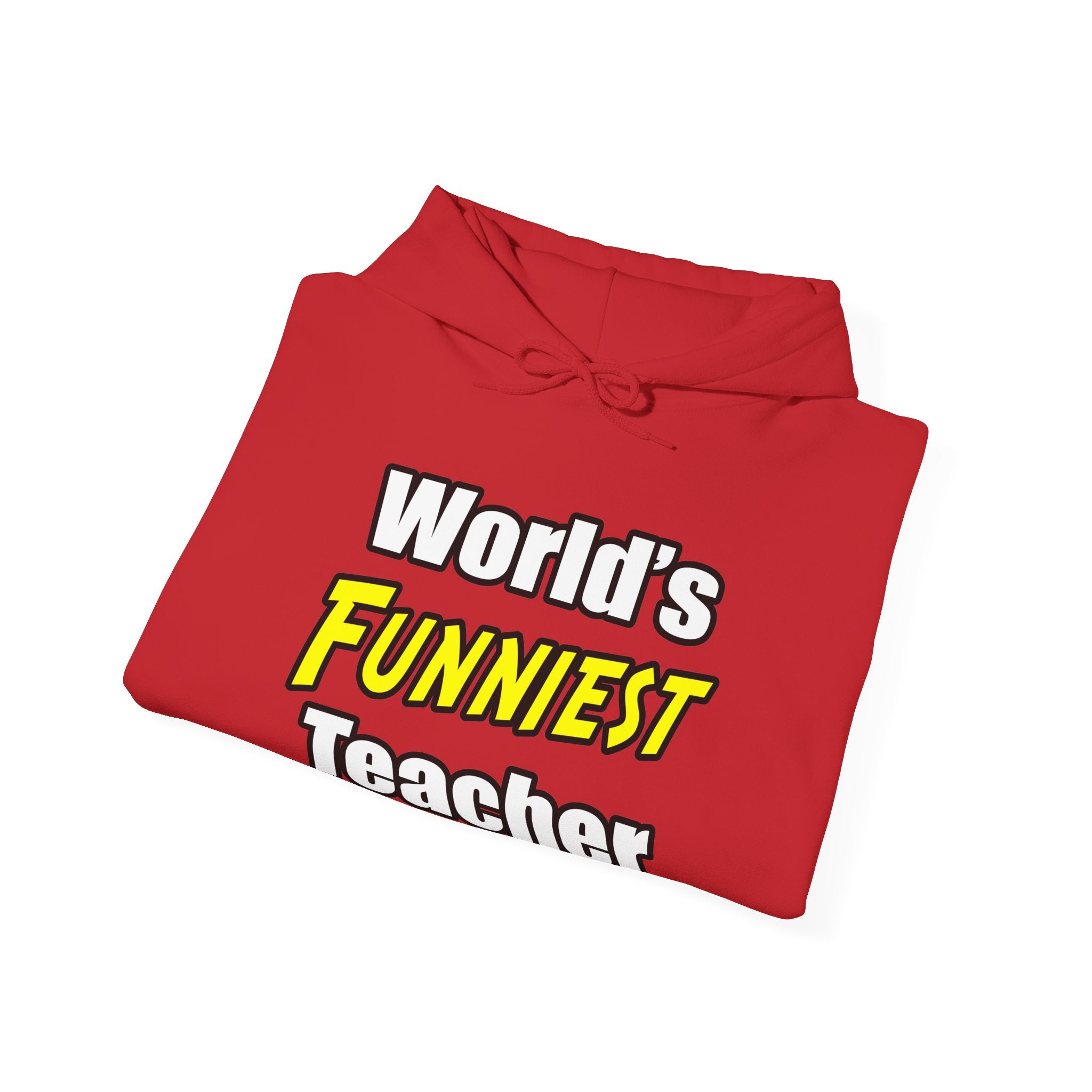 World's Funniest Teacher - Unisex Heavy Blend™ Hooded Sweatshirt