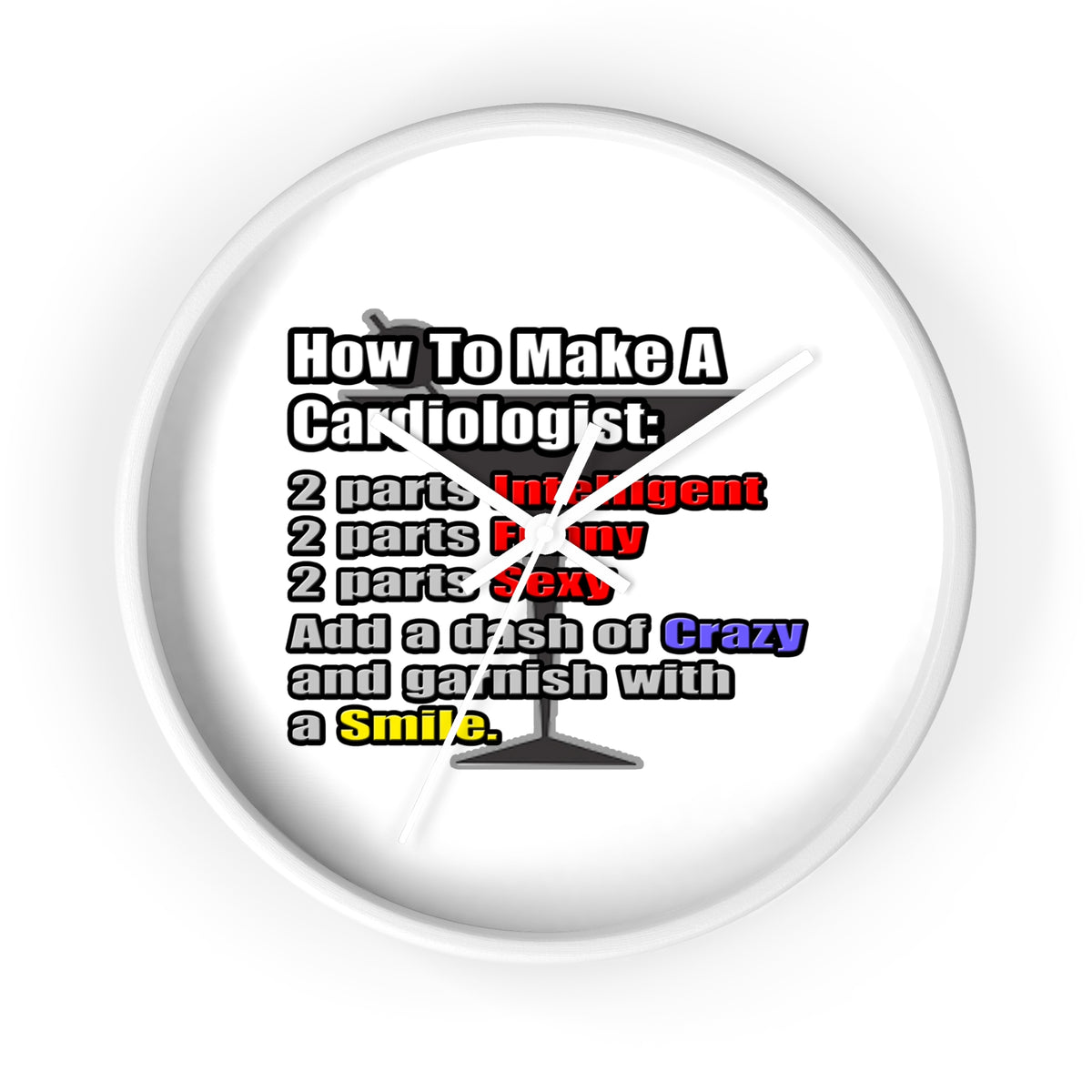 How To Make a Cardiologist - Wall Clock