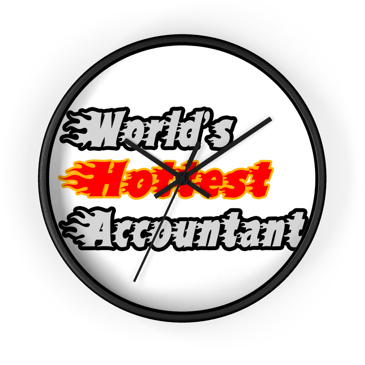World's Hottest Accountant - Wall Clock