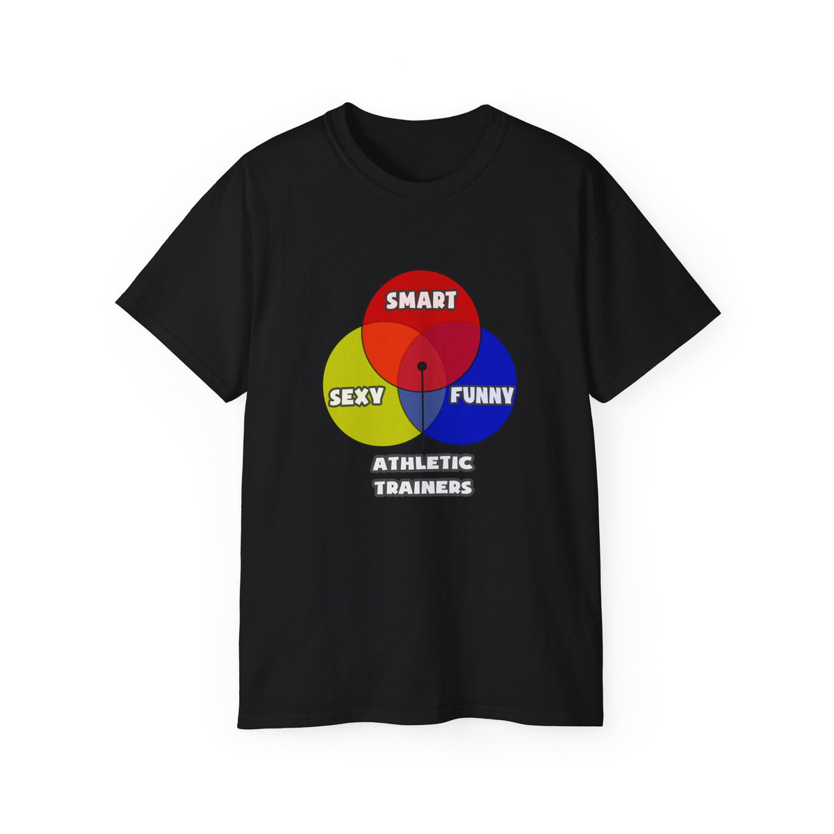 Venn Diagram .. Athletic Trainers - Unisex Ultra Cotton Tee