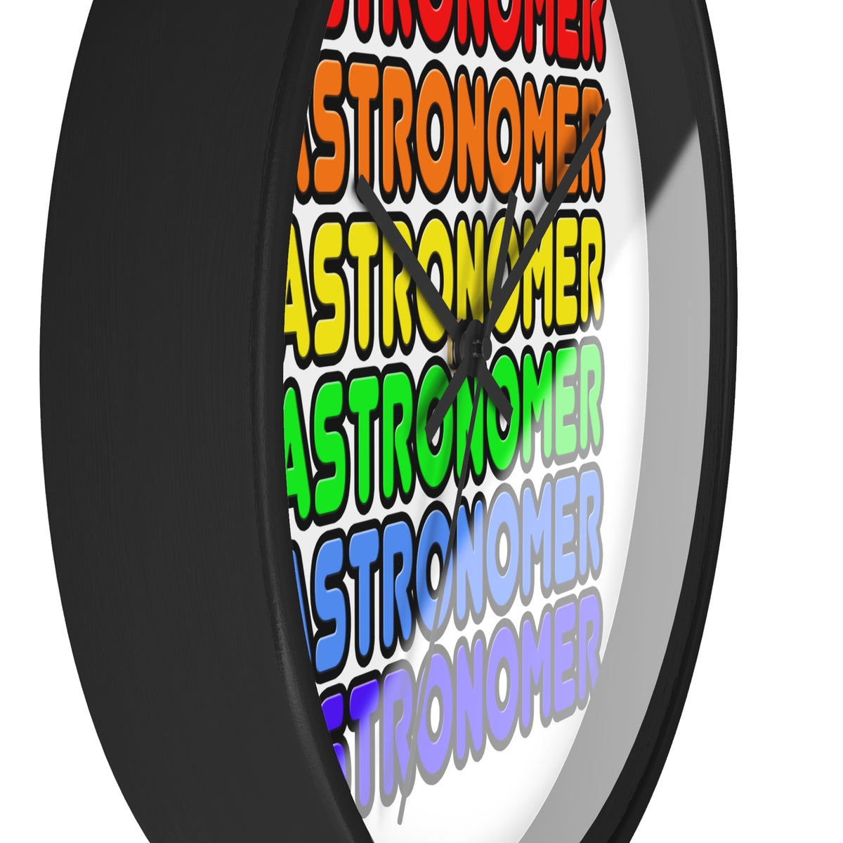 Rainbow Astronomer - Wall Clock