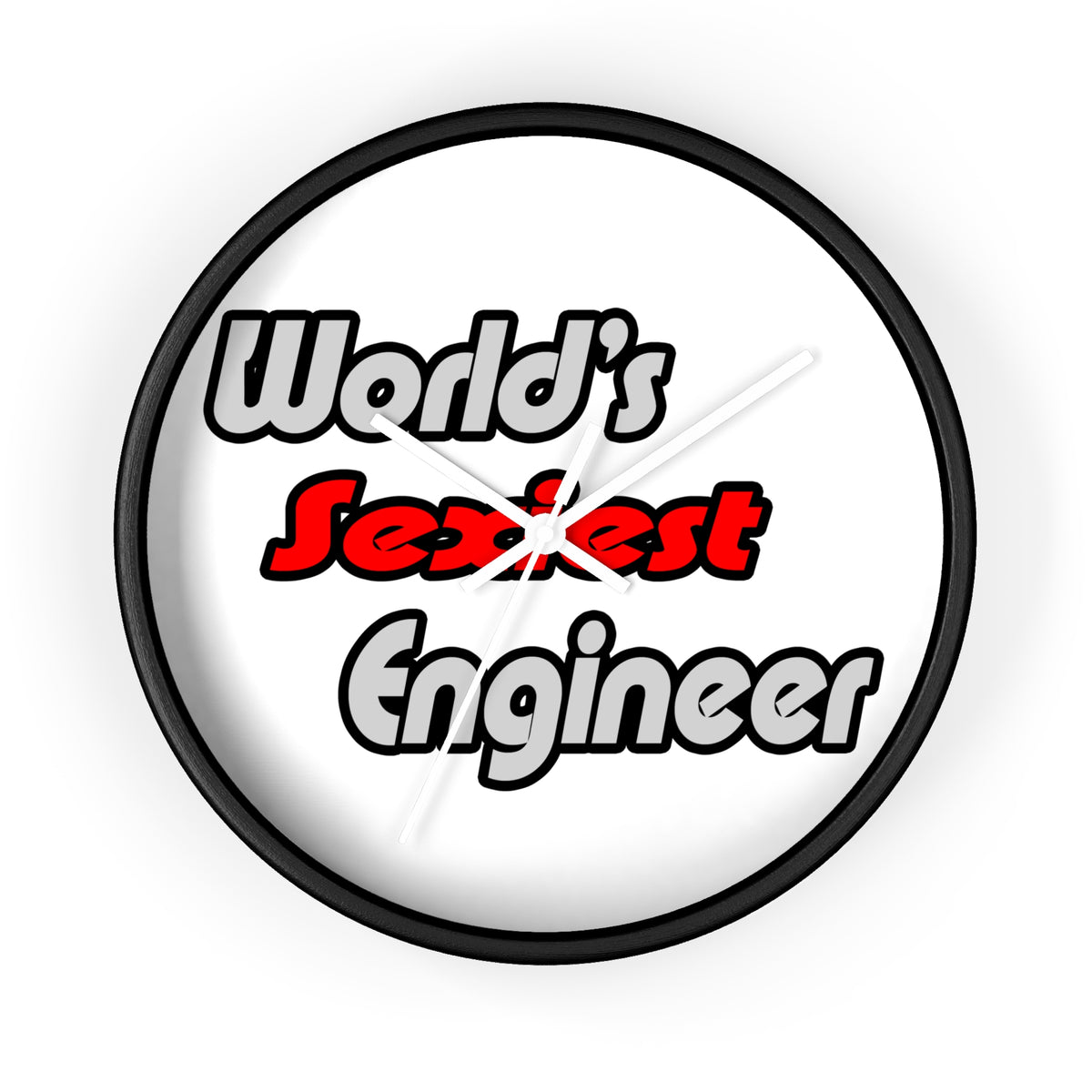 World's Sexiest Engineer - Wall Clock