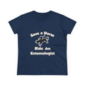 Save a Horse, Ride an Entomologist - Women's Midweight Cotton Tee