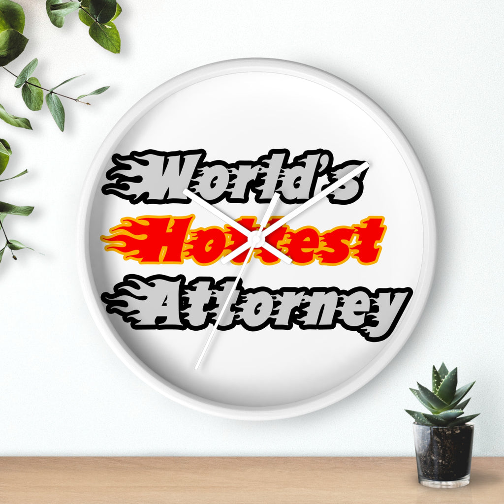 World's Hottest Attorney - Wall Clock
