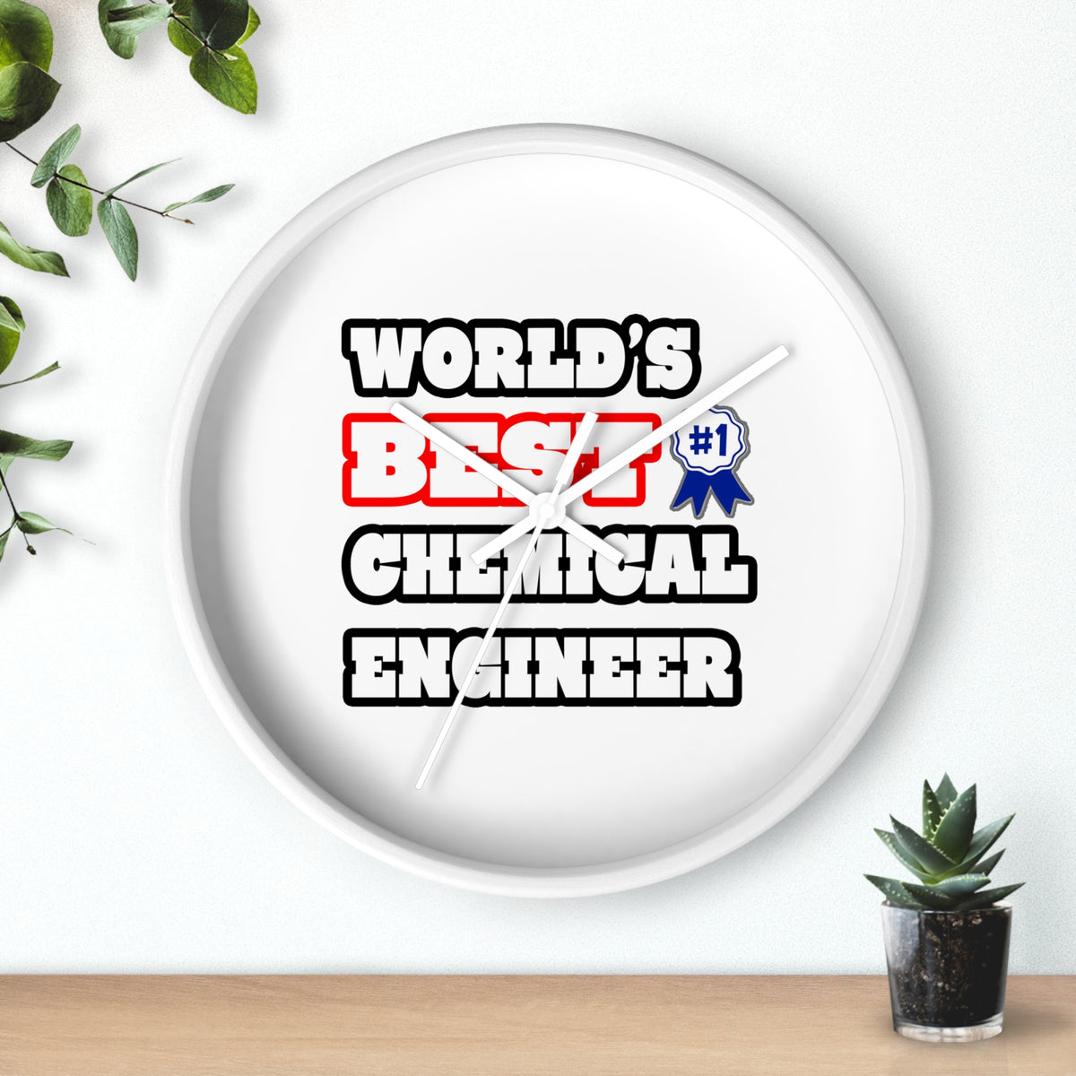 World's Best Chemical Engineer - Wall Clock