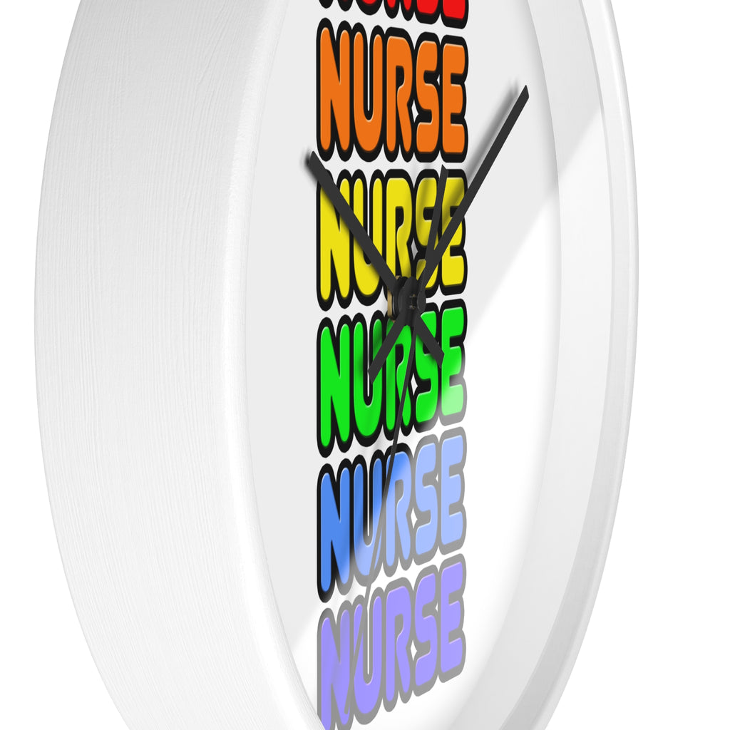 Rainbow Nurse - Wall Clock