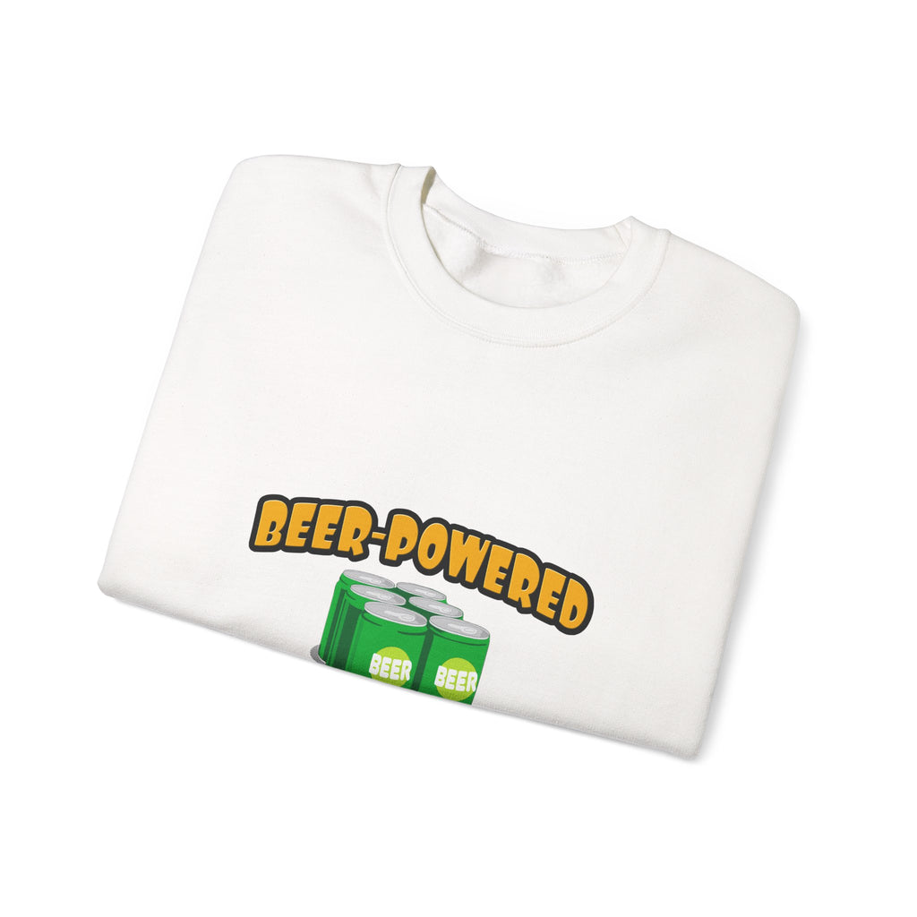 Beer Powered Nurse - Unisex Heavy Blend™ Crewneck Sweatshirt