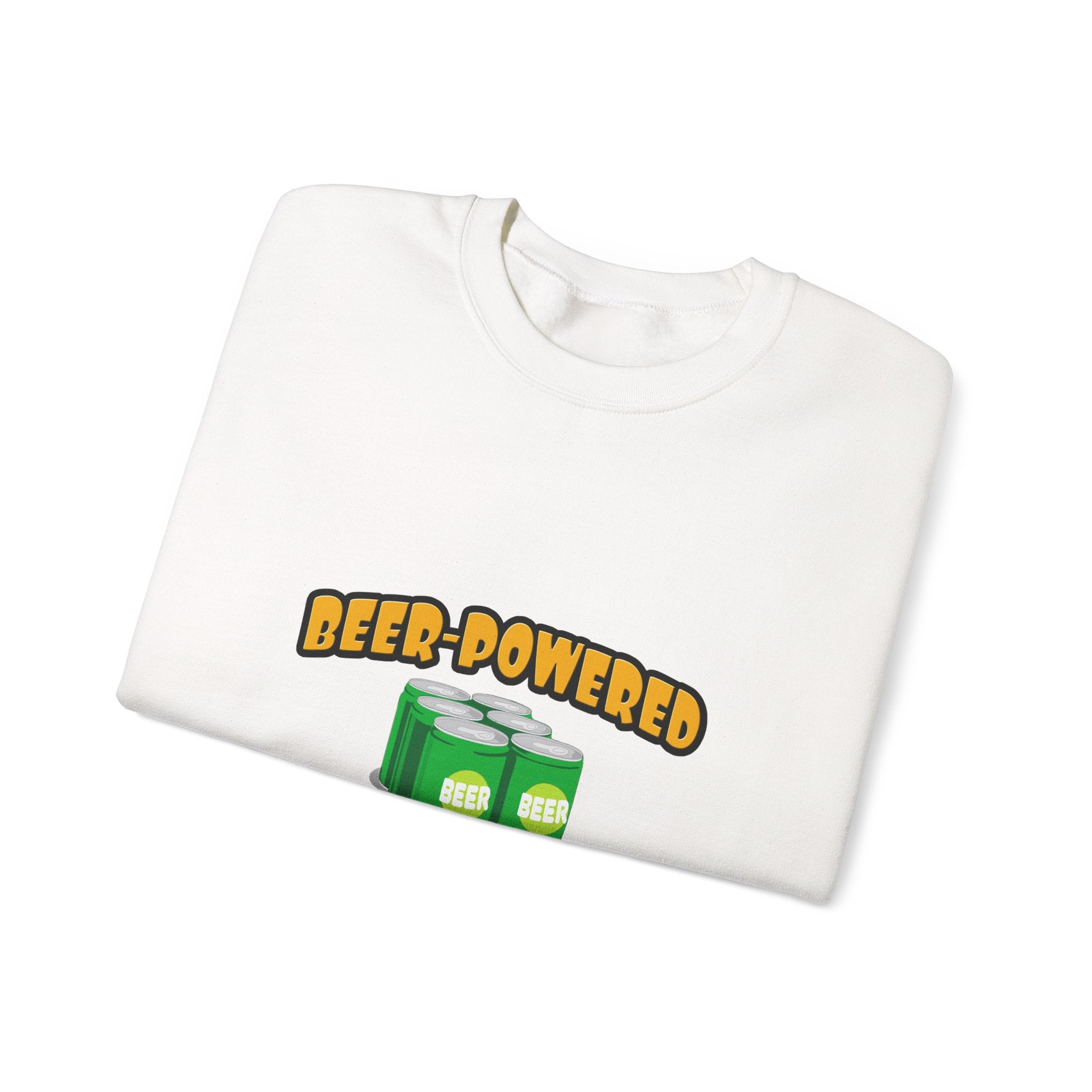Beer Powered Nurse - Unisex Heavy Blend™ Crewneck Sweatshirt