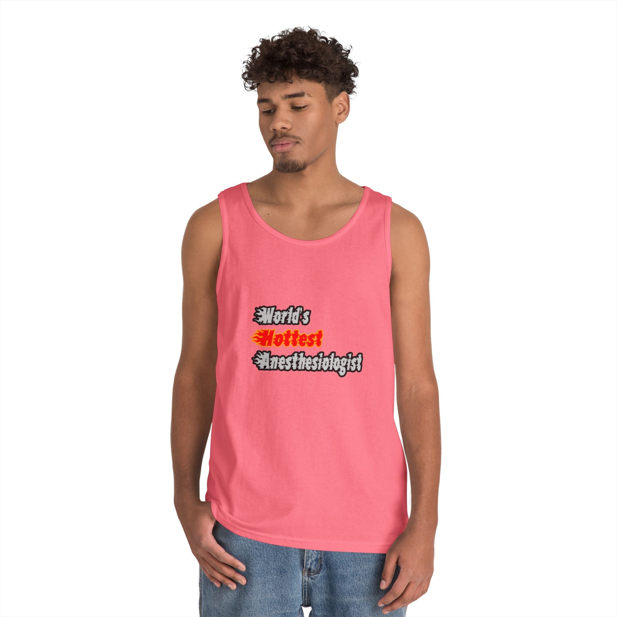 World's Hottest Anesthesiologist - Unisex Heavy Cotton Tank Top