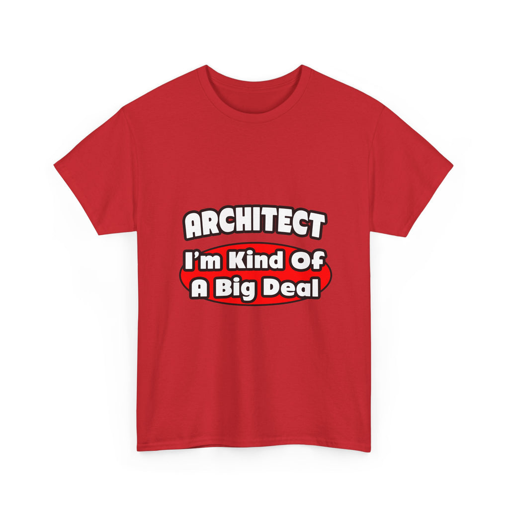 Architect...Big Deal - Unisex Heavy Cotton Tee
