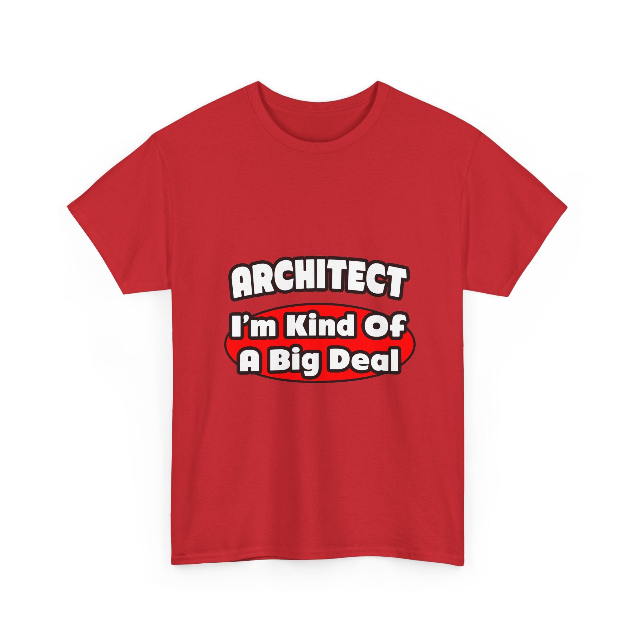 Architect...Big Deal - Unisex Heavy Cotton Tee