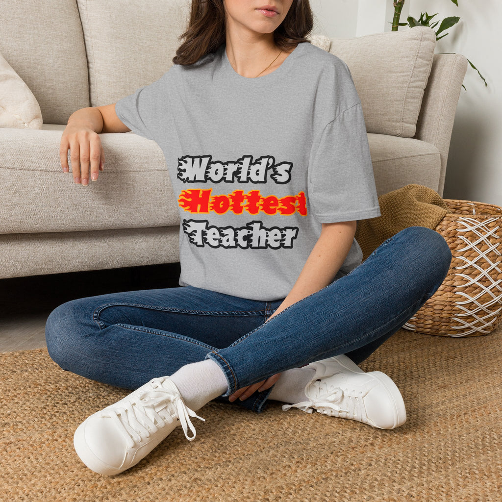 World's Hottest Teacher - Unisex Softstyle T-Shirt