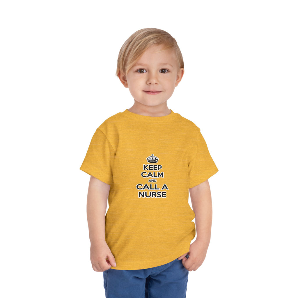 Keep Calm and Call a Nurse - Toddler Short Sleeve Tee