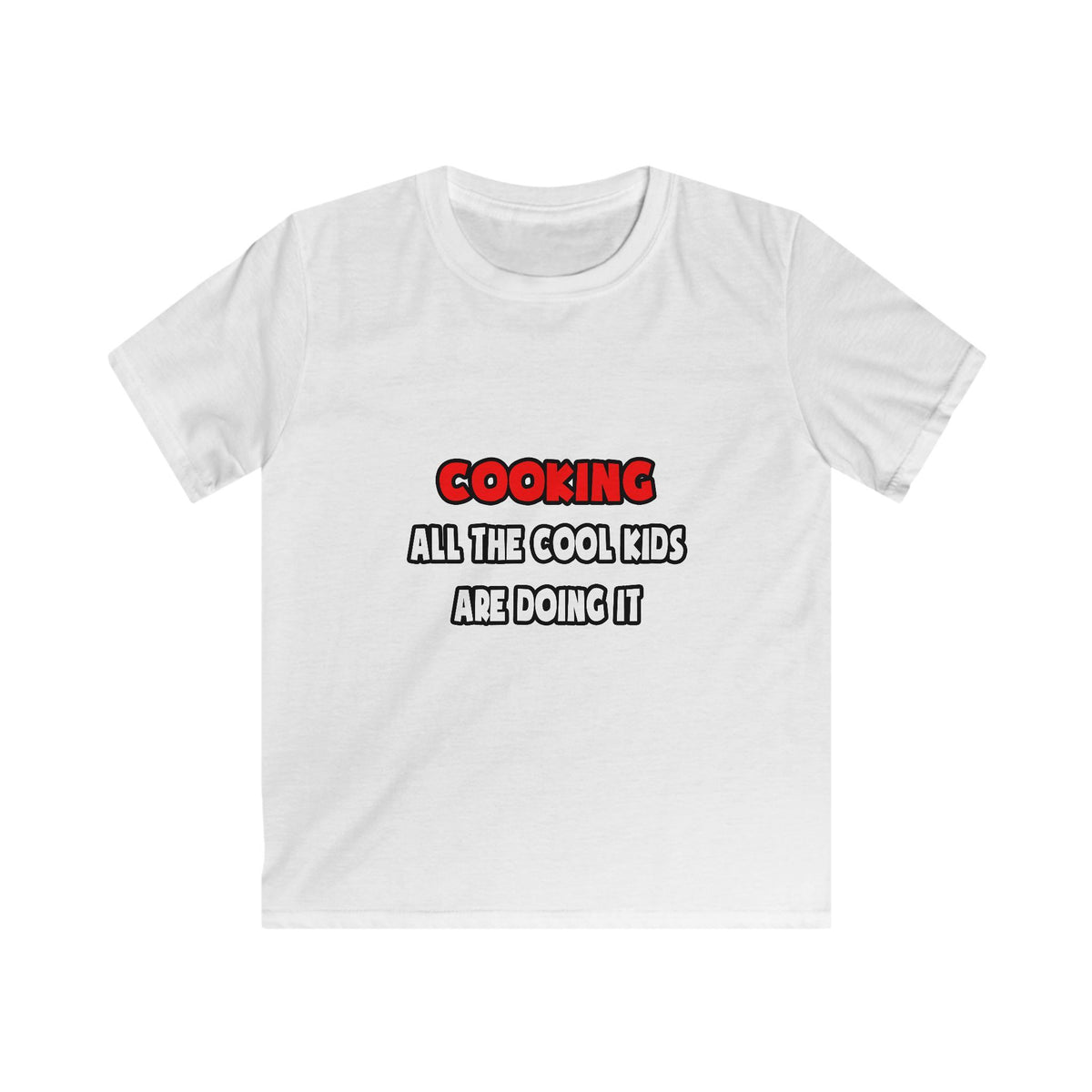 Funny Chef Shirts and Gifts - Kids Softstyle Tee