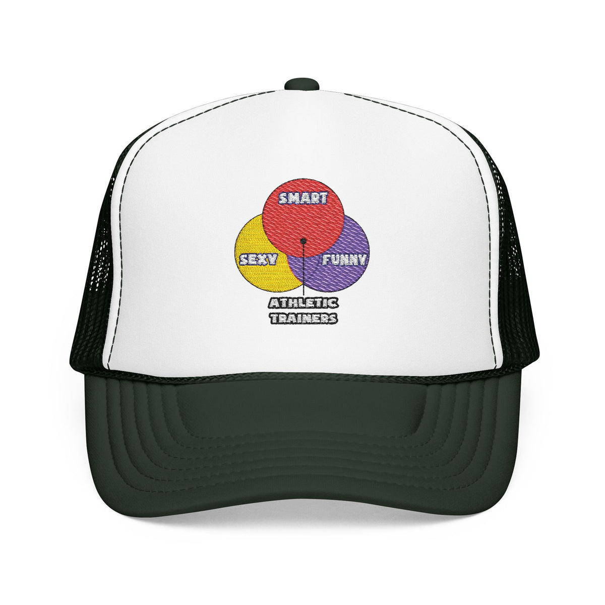Venn Diagram .. Athletic Trainers - Foam Trucker Hat