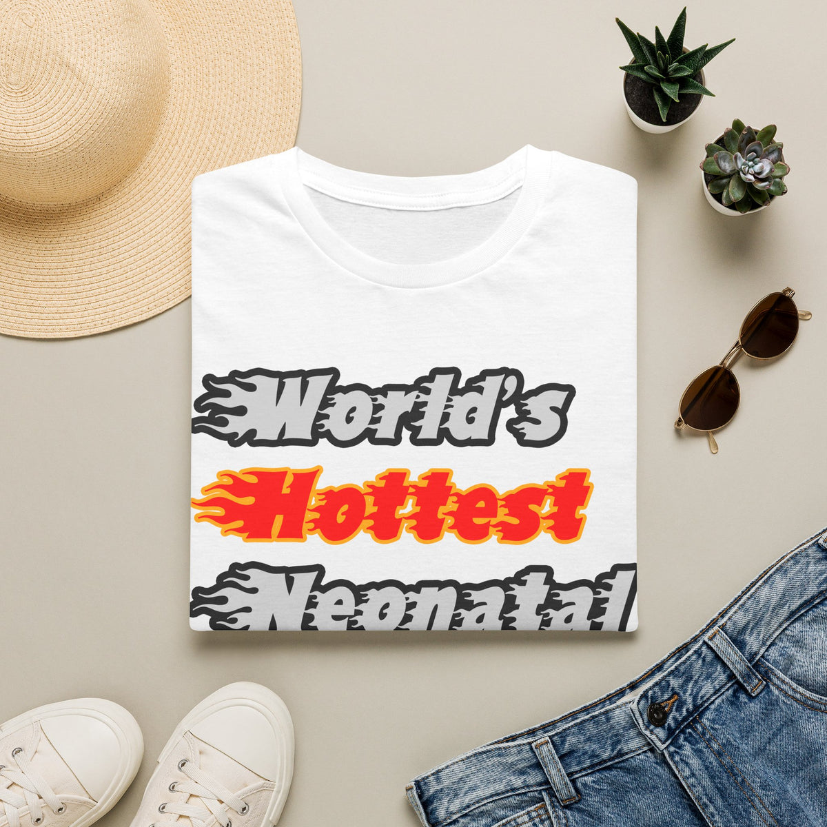 World's Hottest Neonatal Nurse - Unisex Softstyle T-Shirt