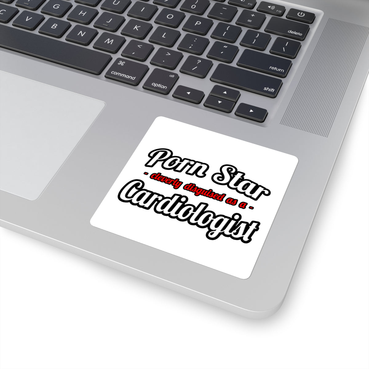 Porn Star...Cardiologist (2) - Square Stickers